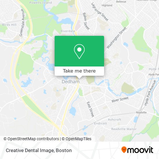 Creative Dental Image map