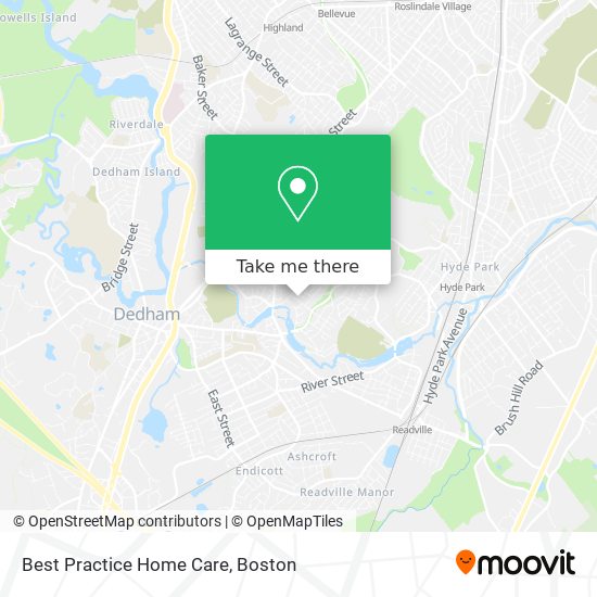 Mapa de Best Practice Home Care