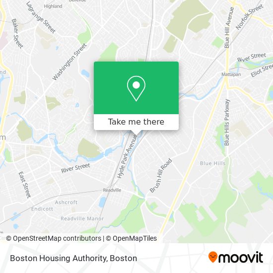 Mapa de Boston Housing Authority