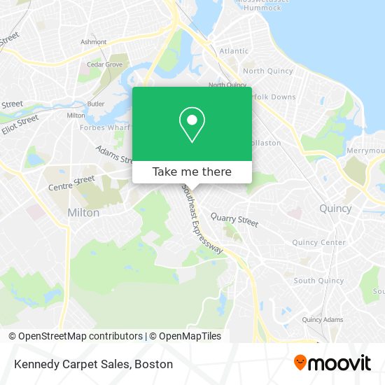 Kennedy Carpet Sales map