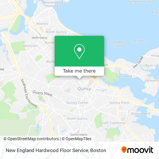 Mapa de New England Hardwood Floor Service