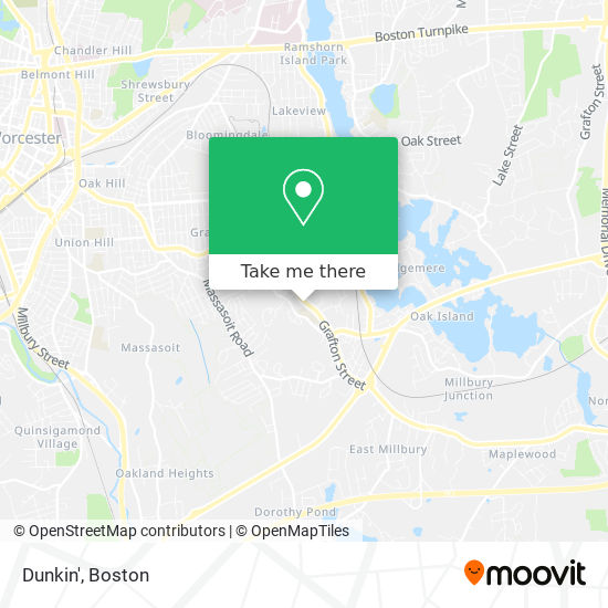 Dunkin' map