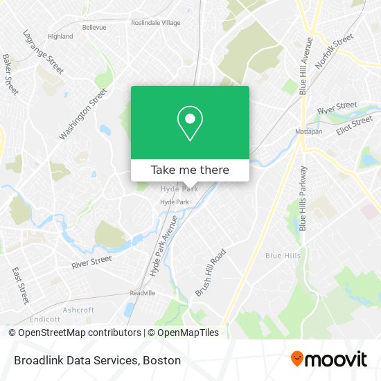 Broadlink Data Services map