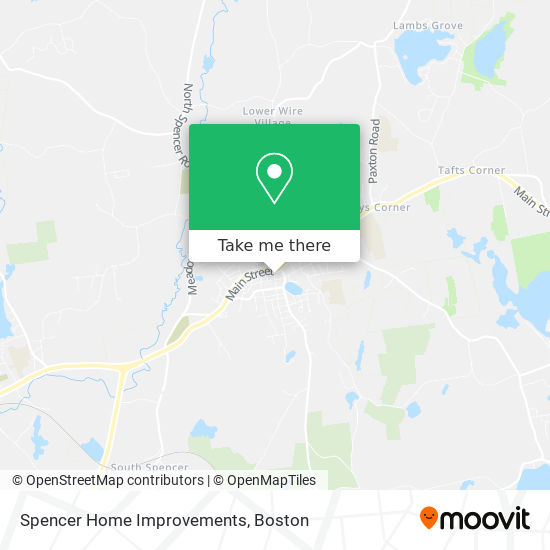 Spencer Home Improvements map