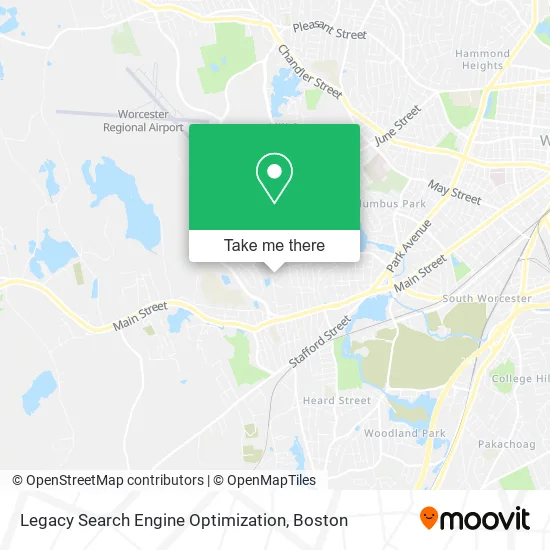 Mapa de Legacy Search Engine Optimization