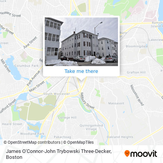 James O'Connor-John Trybowski Three-Decker map