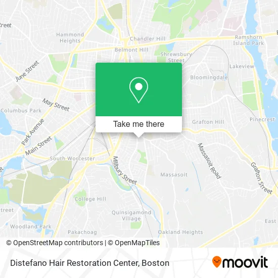 Mapa de Distefano Hair Restoration Center