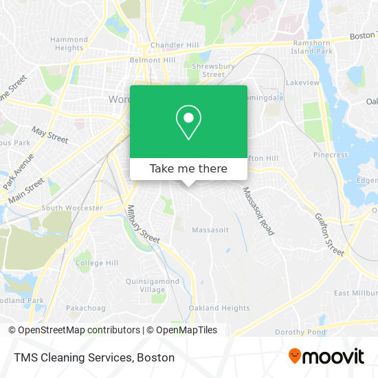 TMS Cleaning Services map