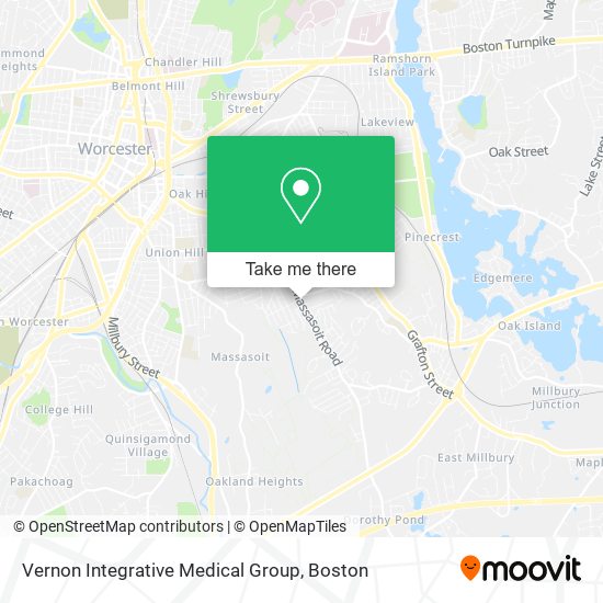 Vernon Integrative Medical Group map