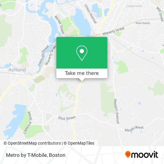 Metro by T-Mobile map