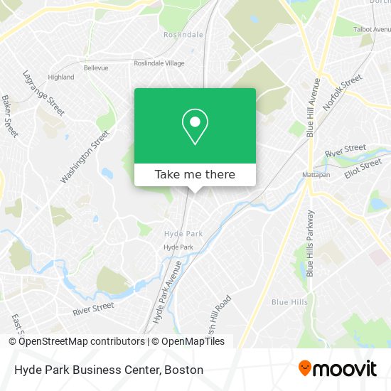 Mapa de Hyde Park Business Center