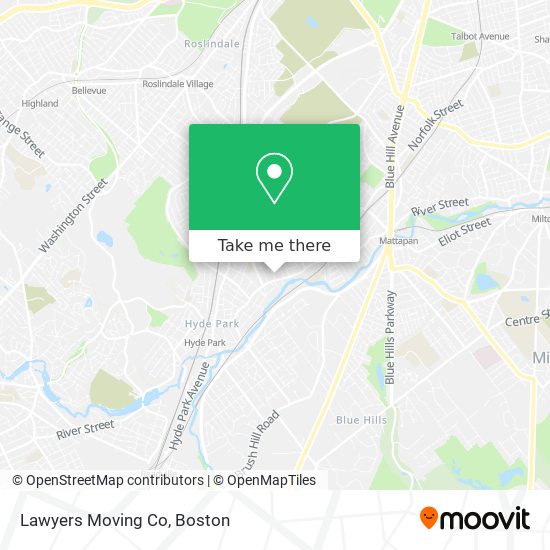 Lawyers Moving Co map