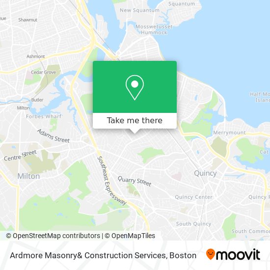 Mapa de Ardmore Masonry& Construction Services