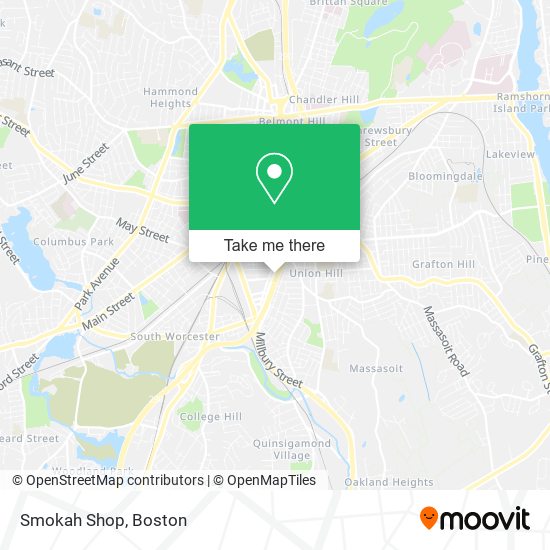 Mapa de Smokah Shop