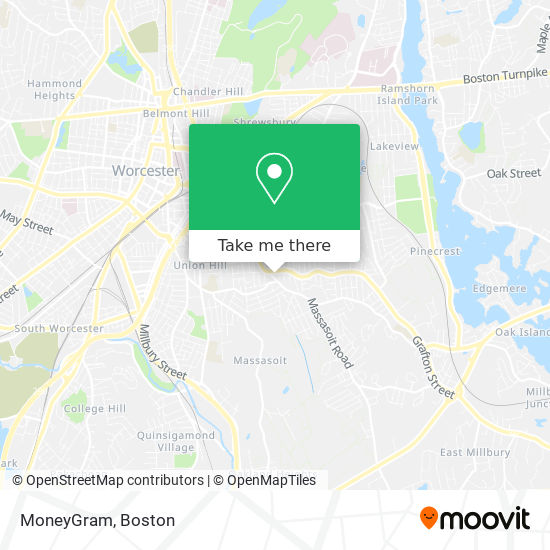 MoneyGram map