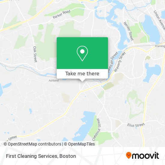 First Cleaning Services map