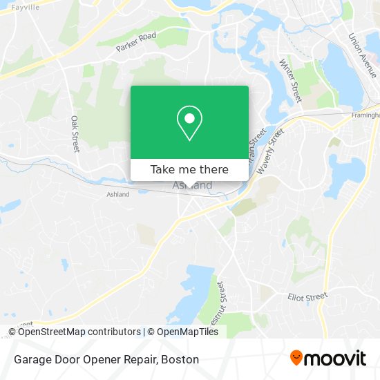 Mapa de Garage Door Opener Repair