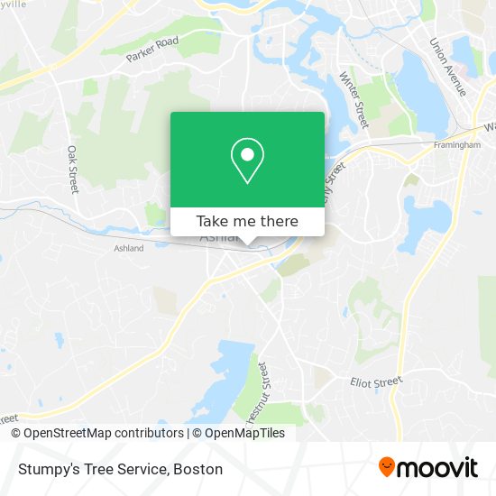 Mapa de Stumpy's Tree Service