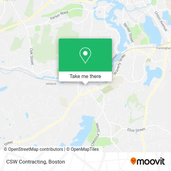 CSW Contracting map