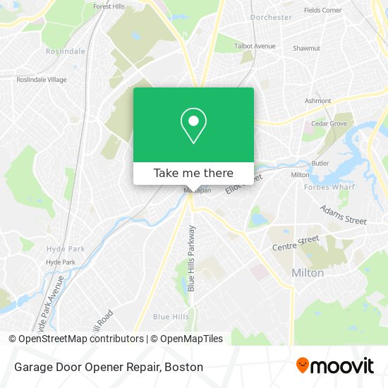 Mapa de Garage Door Opener Repair