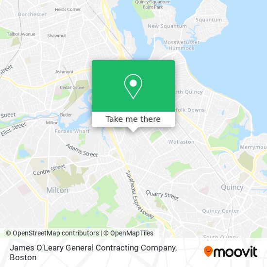 James O'Leary General Contracting Company map