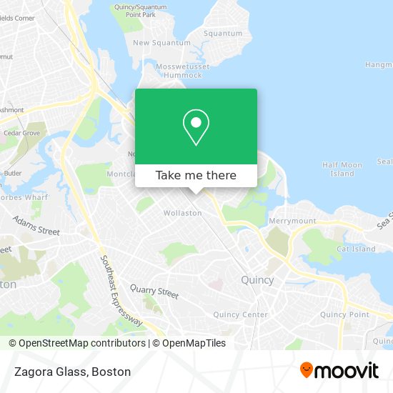 Mapa de Zagora Glass