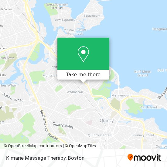 Mapa de Kimarie Massage Therapy