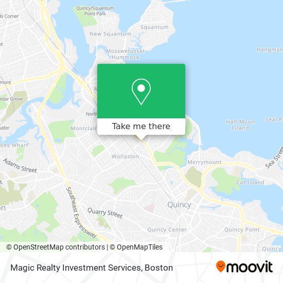 Magic Realty Investment Services map