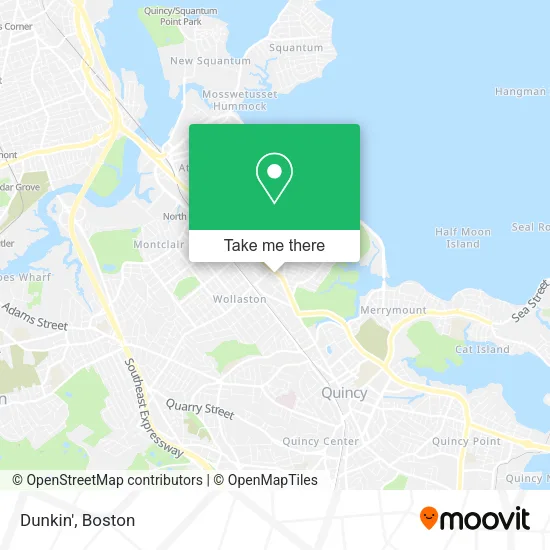 Mapa de Dunkin'