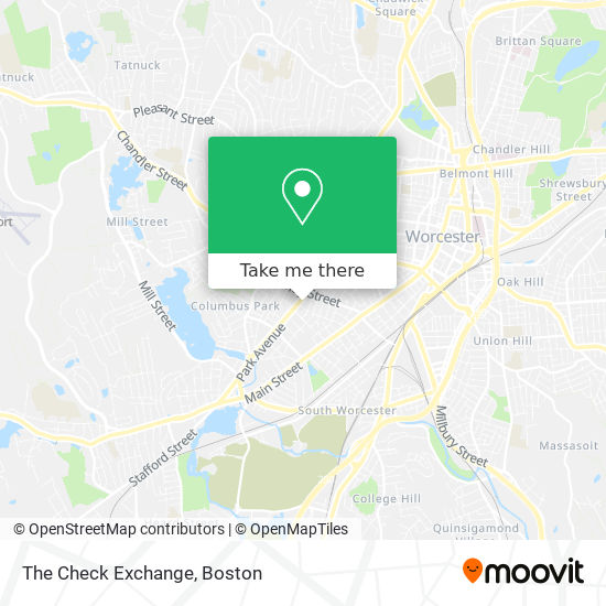 Mapa de The Check Exchange