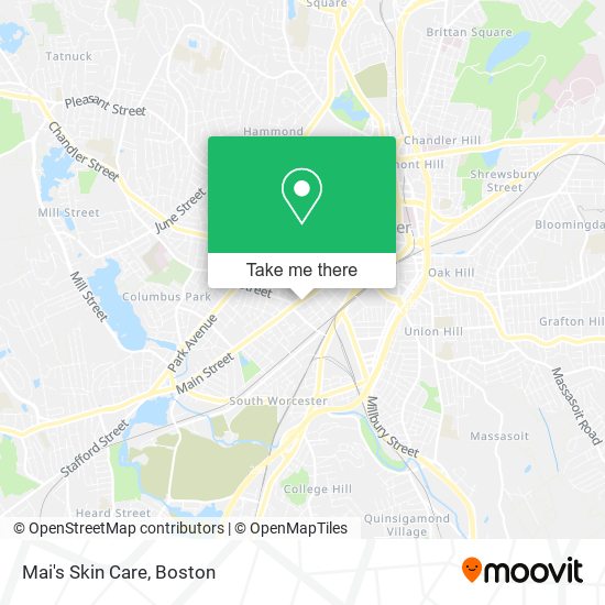 Mai's Skin Care map