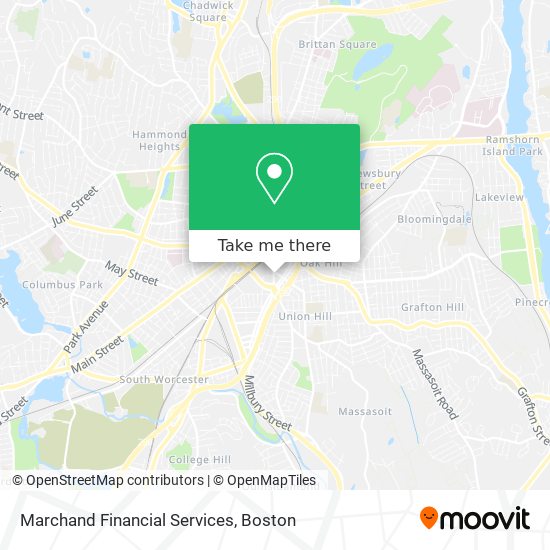 Mapa de Marchand Financial Services