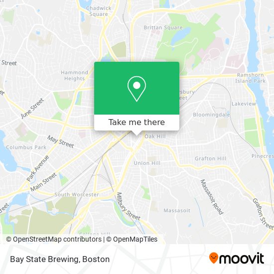 Bay State Brewing map