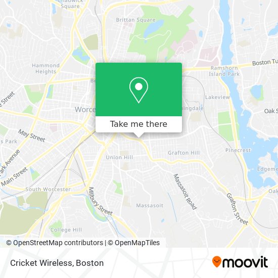 Cricket Wireless map