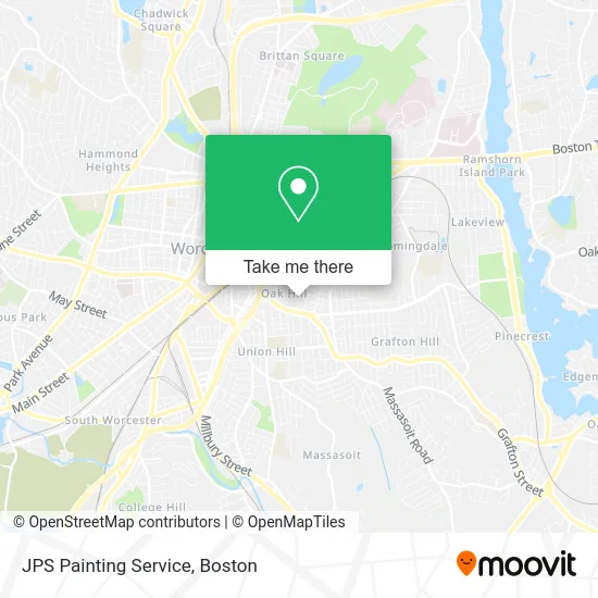 JPS Painting Service map