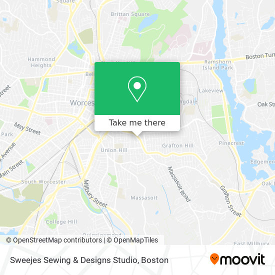 Sweejes Sewing & Designs Studio map