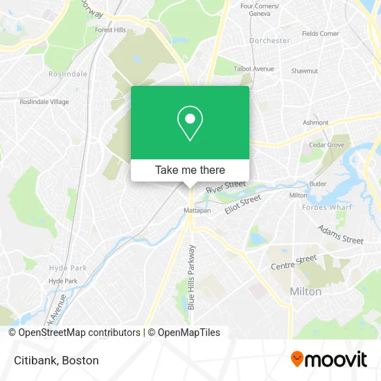 Citibank map