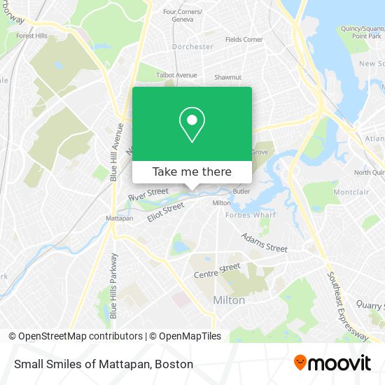 Small Smiles of Mattapan map