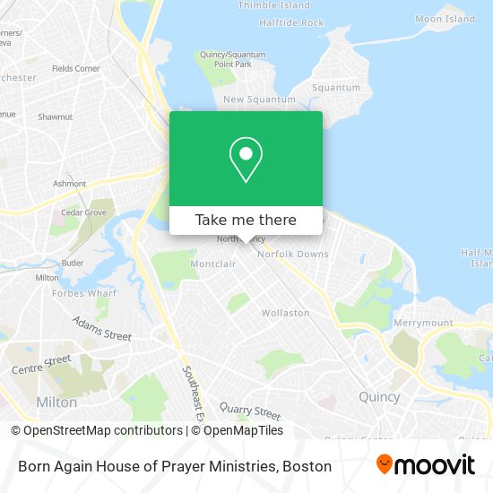 Mapa de Born Again House of Prayer Ministries