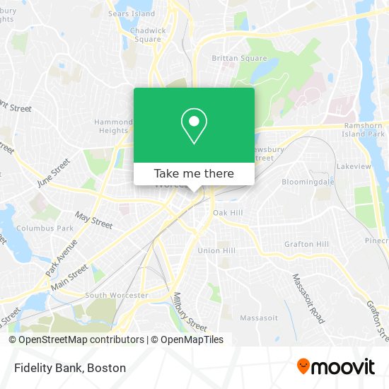 Fidelity Bank map