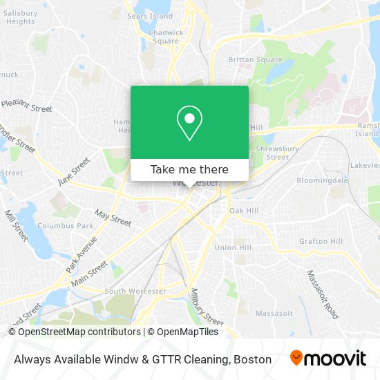 Always Available Windw & GTTR Cleaning map