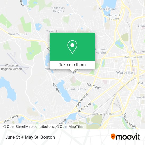 Mapa de June St + May St