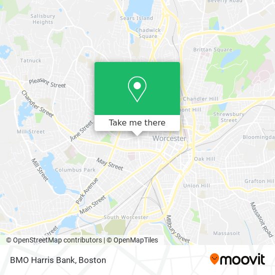 BMO Harris Bank map