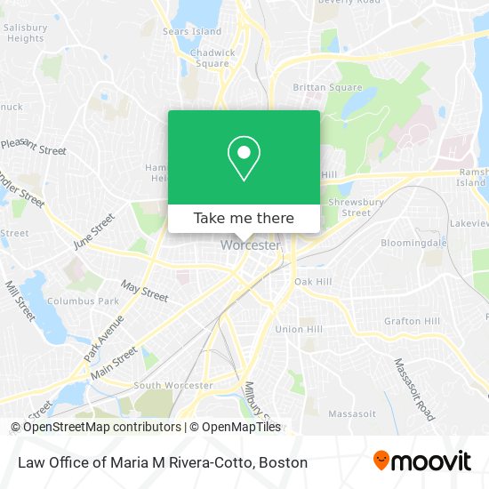 Law Office of Maria M Rivera-Cotto map