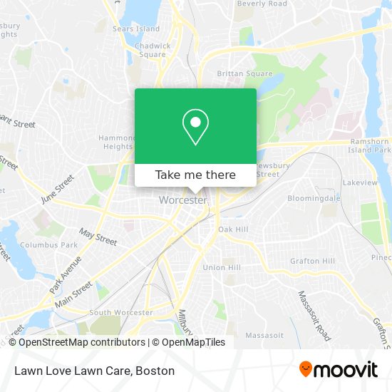 Mapa de Lawn Love Lawn Care