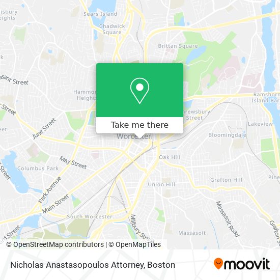 Nicholas Anastasopoulos Attorney map