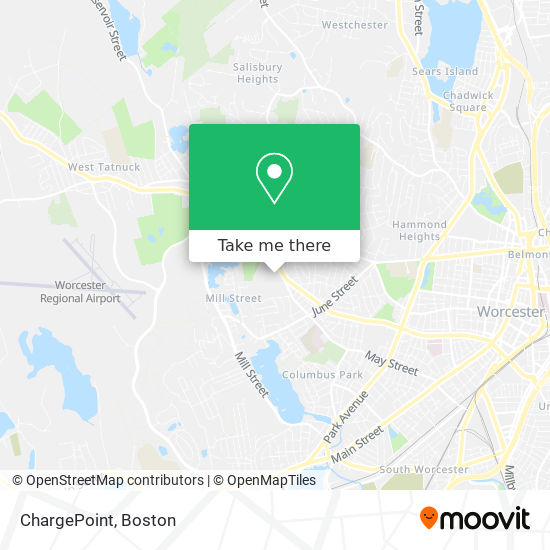 ChargePoint map