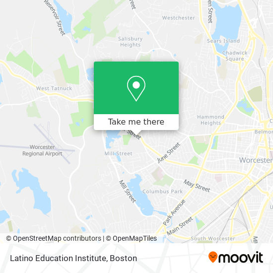 Latino Education Institute map