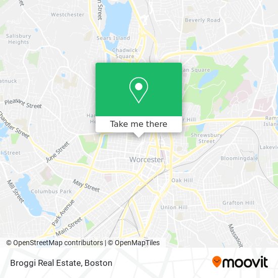 Broggi Real Estate map