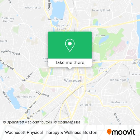 Wachusett Physical Therapy & Wellness map